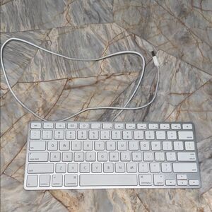 Apple White Wireless Keyboard